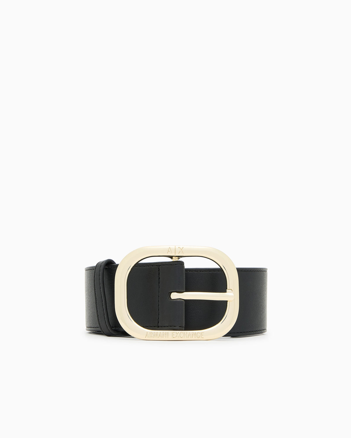 Belt with oversized buckle