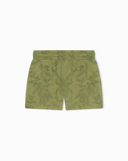 Garment Dyed Shorts in Cotton French Terry