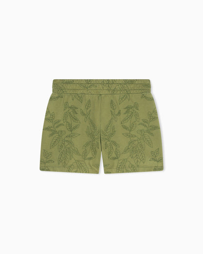 Garment Dyed Shorts in Cotton French Terry