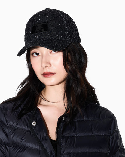 Short Quilted Nylon Down Jacket