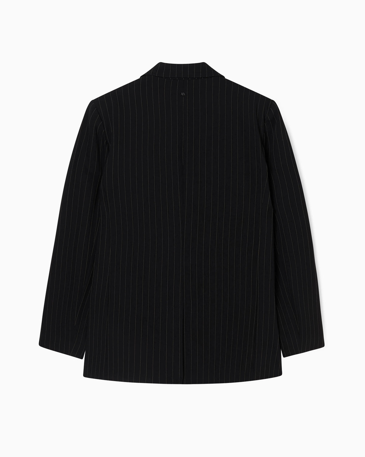 Pinstriped fabric jacket