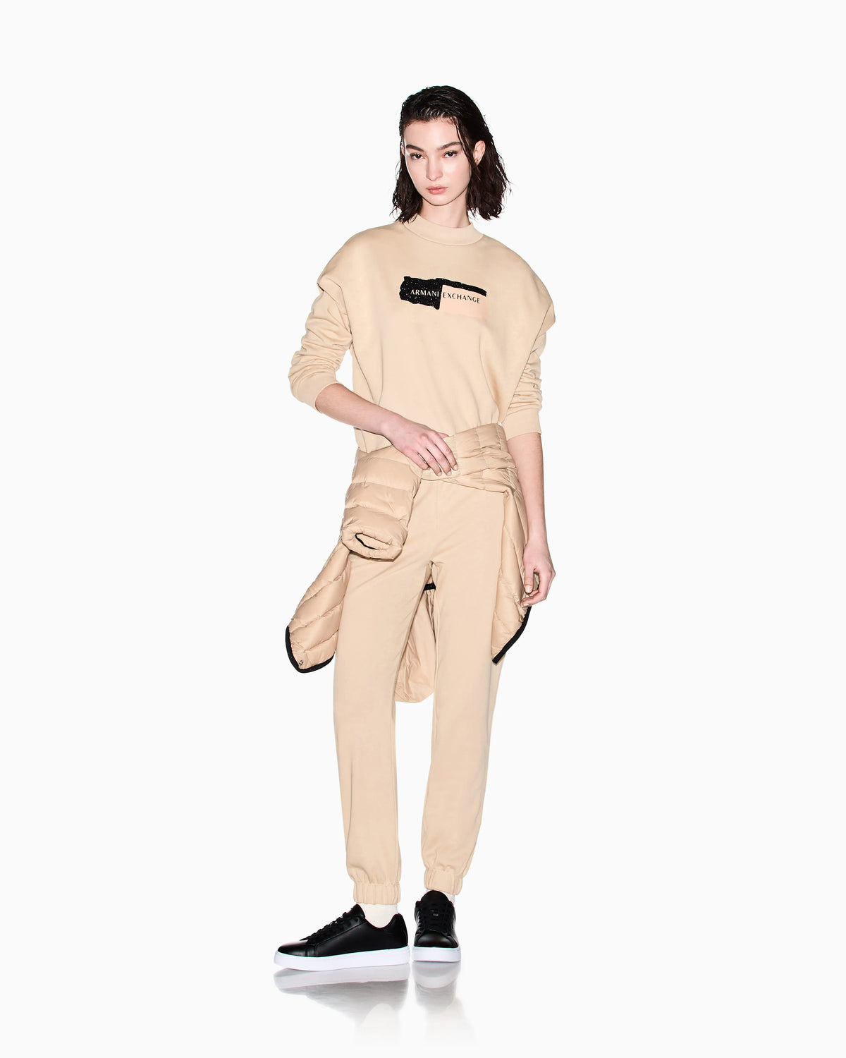 Crewneck Sweatshirt in French Terry Cotton