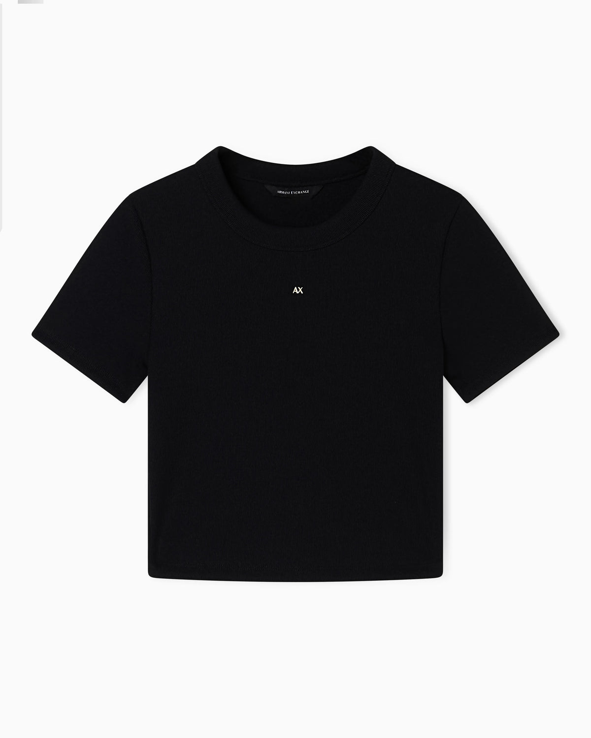 Cropped T-shirt with logo
