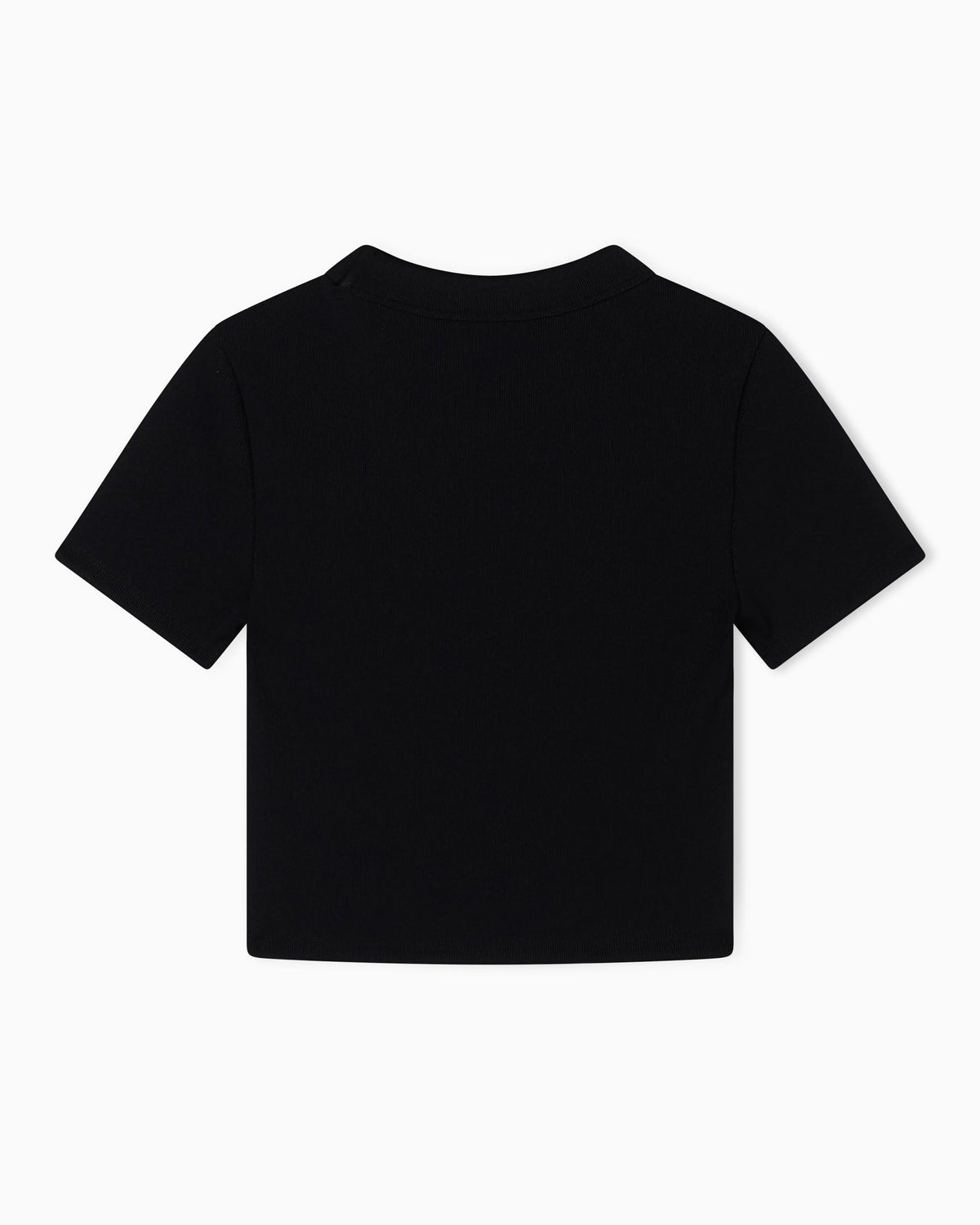 Cropped T-shirt with logo