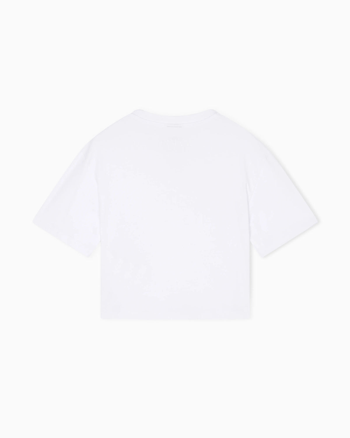 Cropped Cotton Jersey T-Shirt