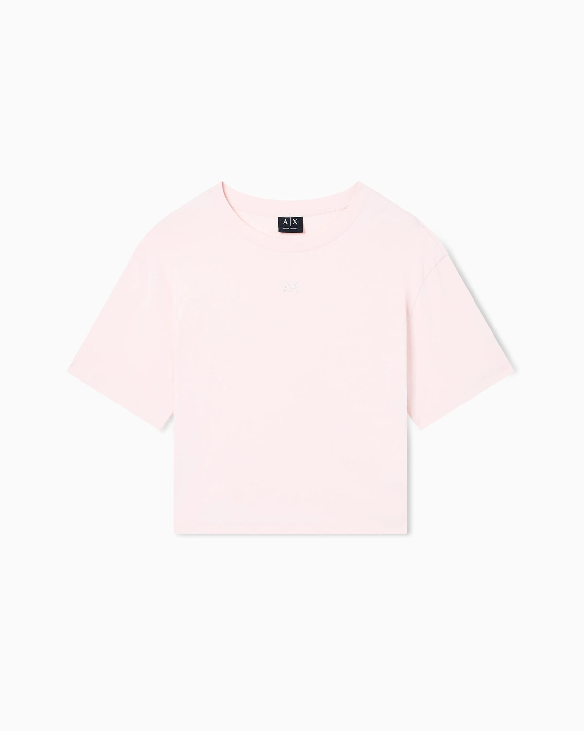 Cropped Cotton Jersey T-Shirt