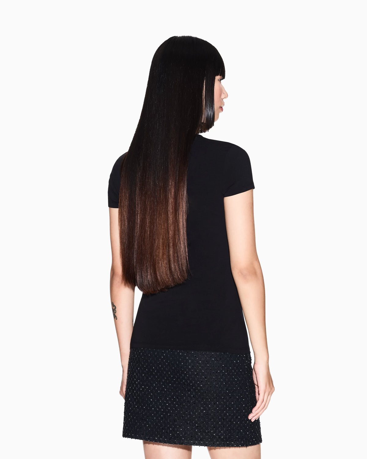 Slim Fit T-shirt in Stretch Cotton Jersey
