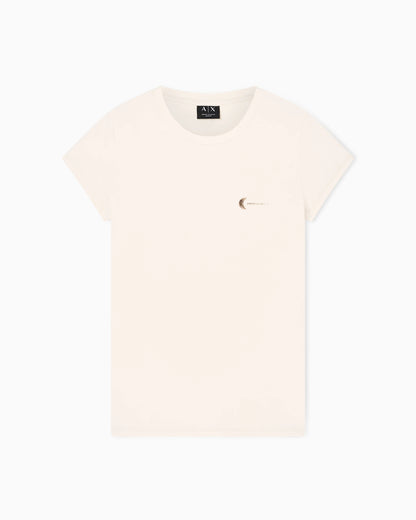 Slim fit T-shirt in stretch cotton jersey