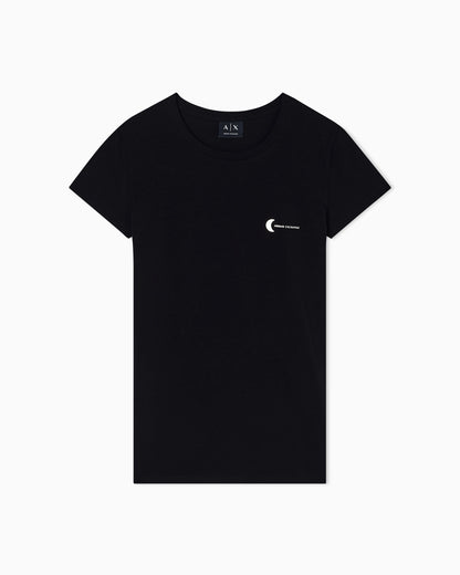 Slim fit T-shirt in stretch cotton jersey