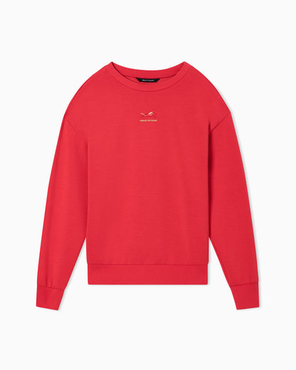 Scuba Stretch Minimal Chic Sweatshirt