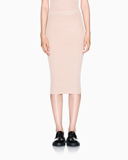 Midia pencil skirt in lurex yarn