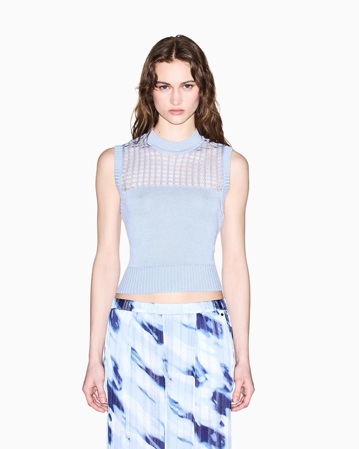 Fine Knit Cotton Top
