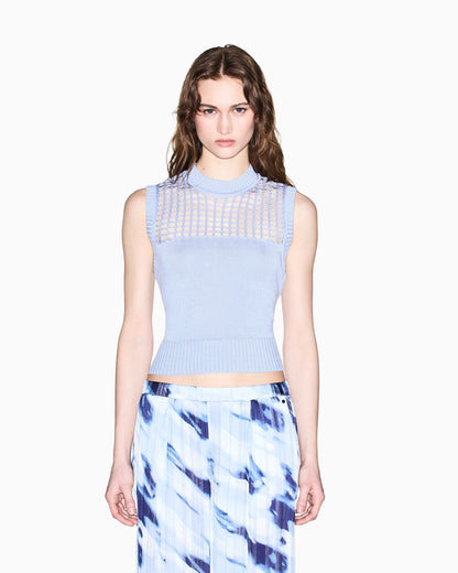 Fine Knit Cotton Top