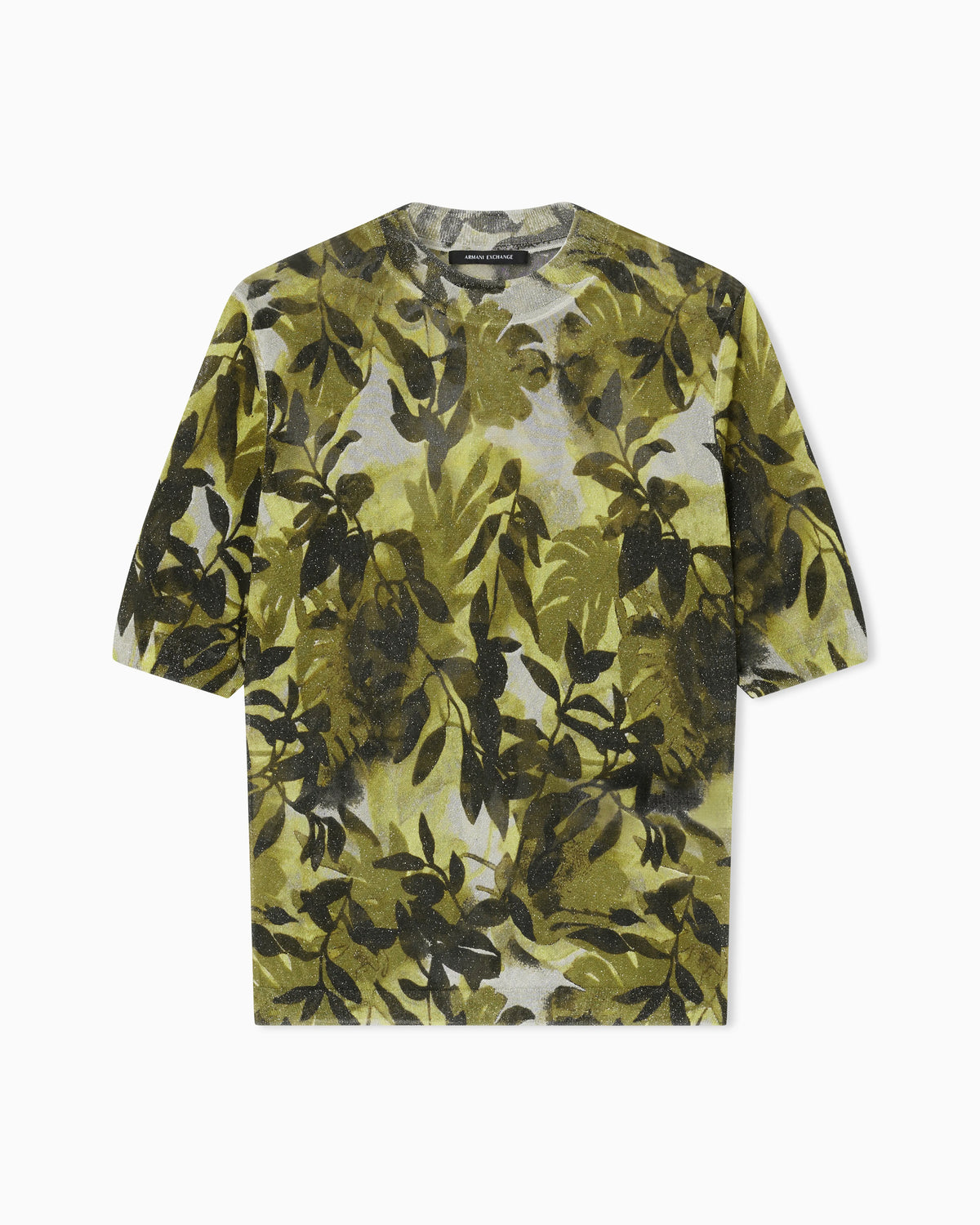 Viscose blouse with allover pattern