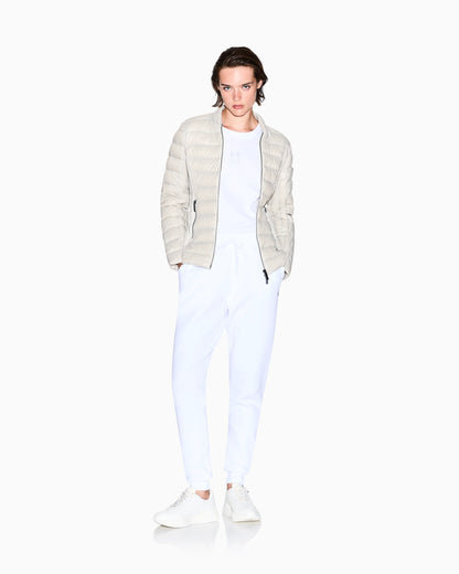 Down jacket slim fit in lightweight nylon