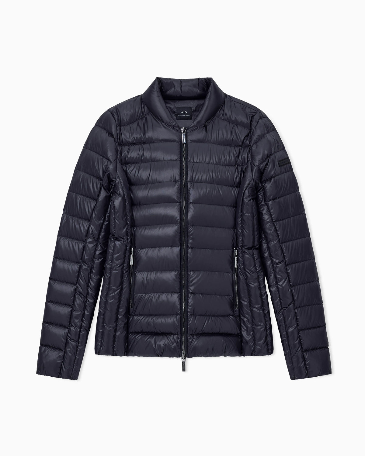 Down jacket slim fit in lightweight nylon