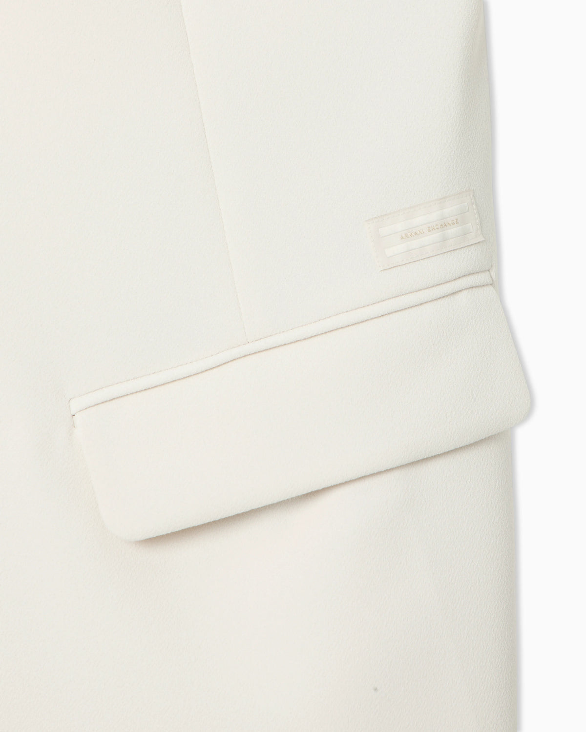 Crepe vest with open back