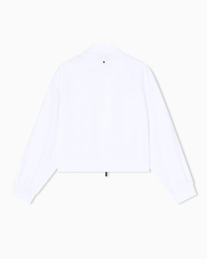 Oversized Blouson in Linen Twill