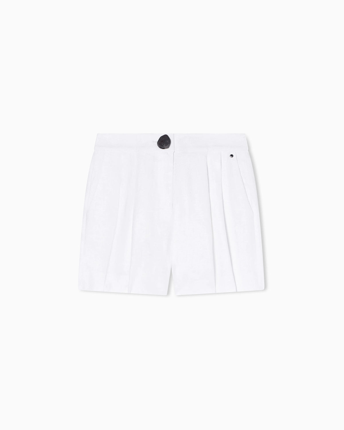 Linen twill shorts