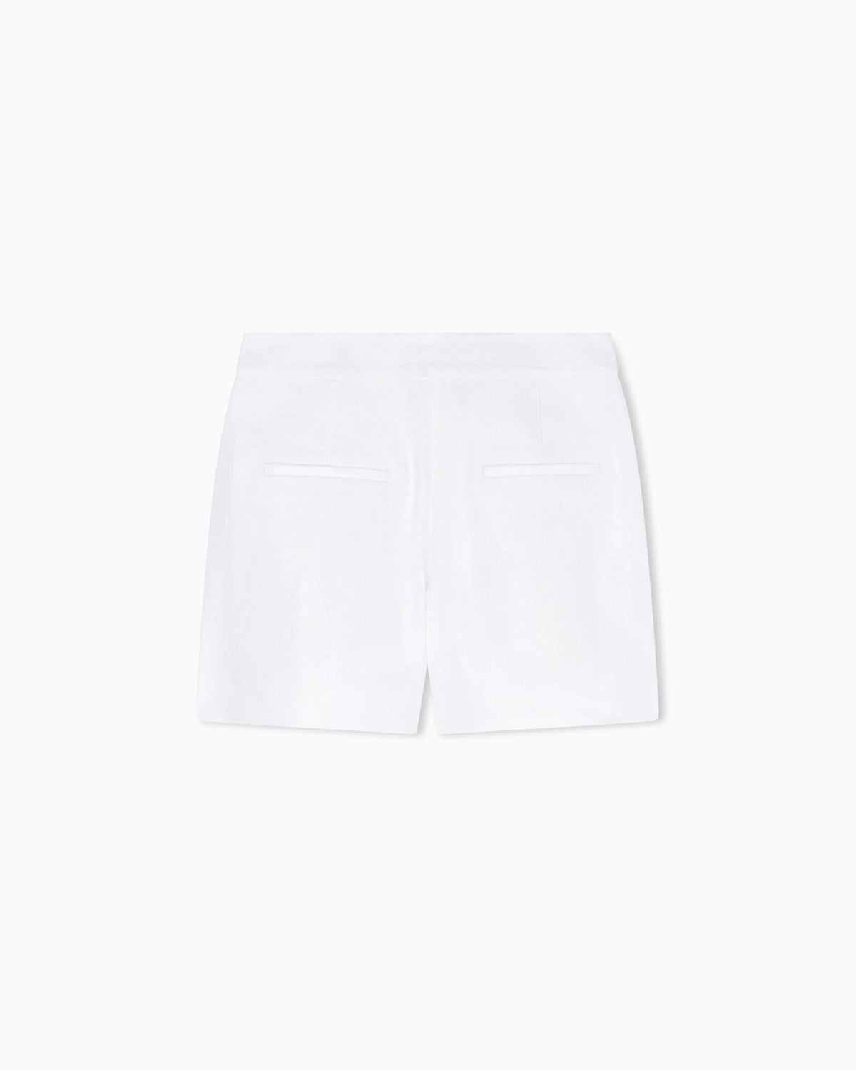 Linen twill shorts
