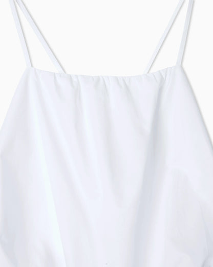 Cotton twill top