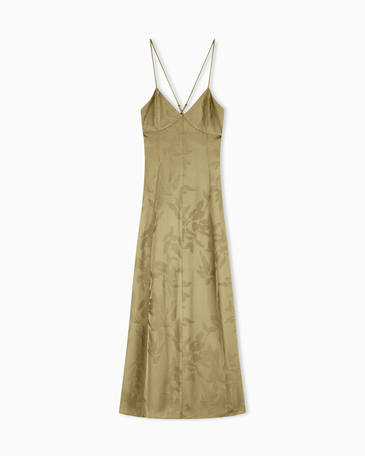 Long Dress with Draping