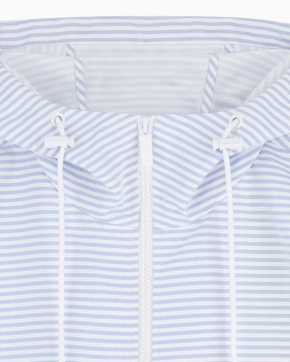Oversize Vertical Striped Blouson