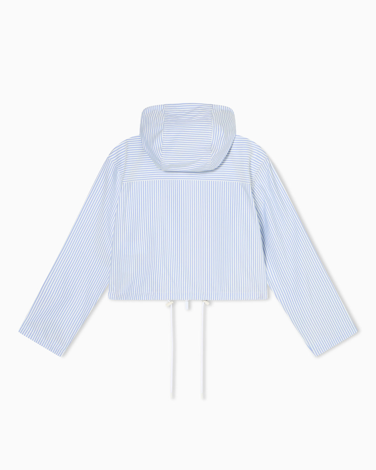 Oversize Vertical Striped Blouson