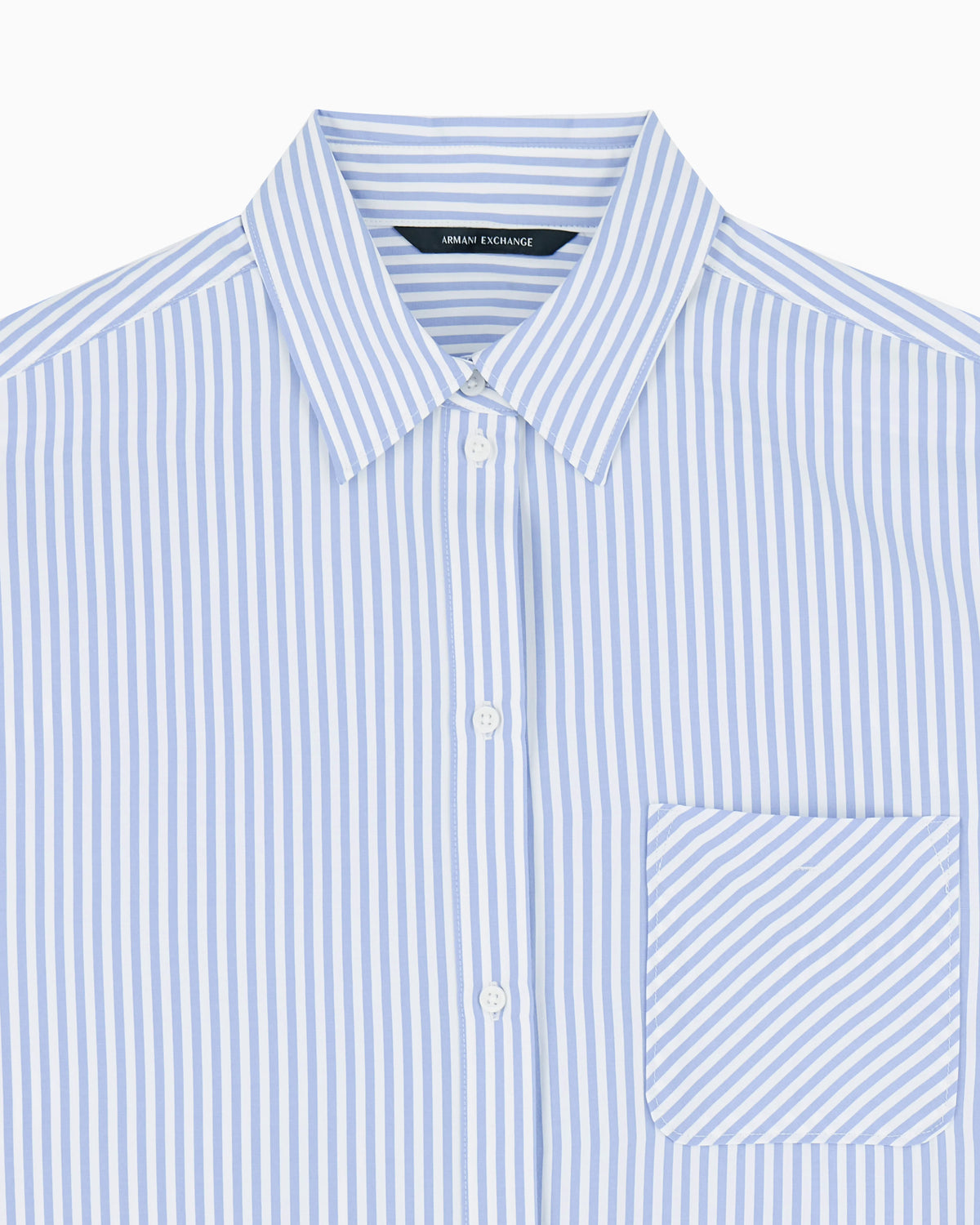 Oversized striped shirt