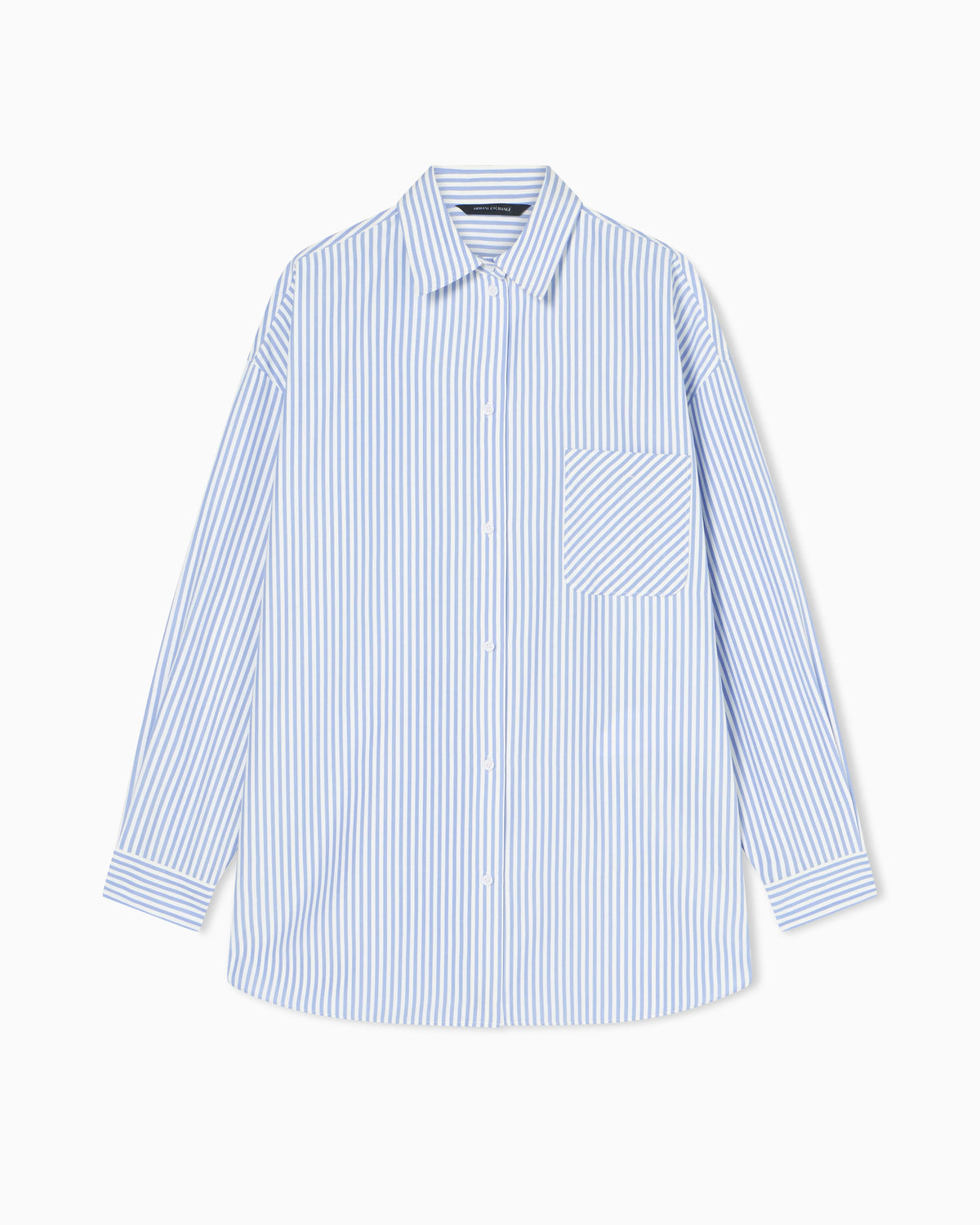 Oversized striped shirt