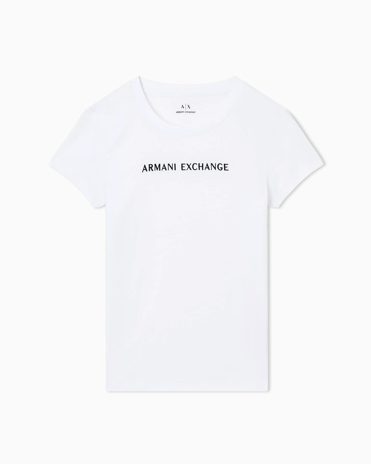 Slim fit T-shirt with logo lettering