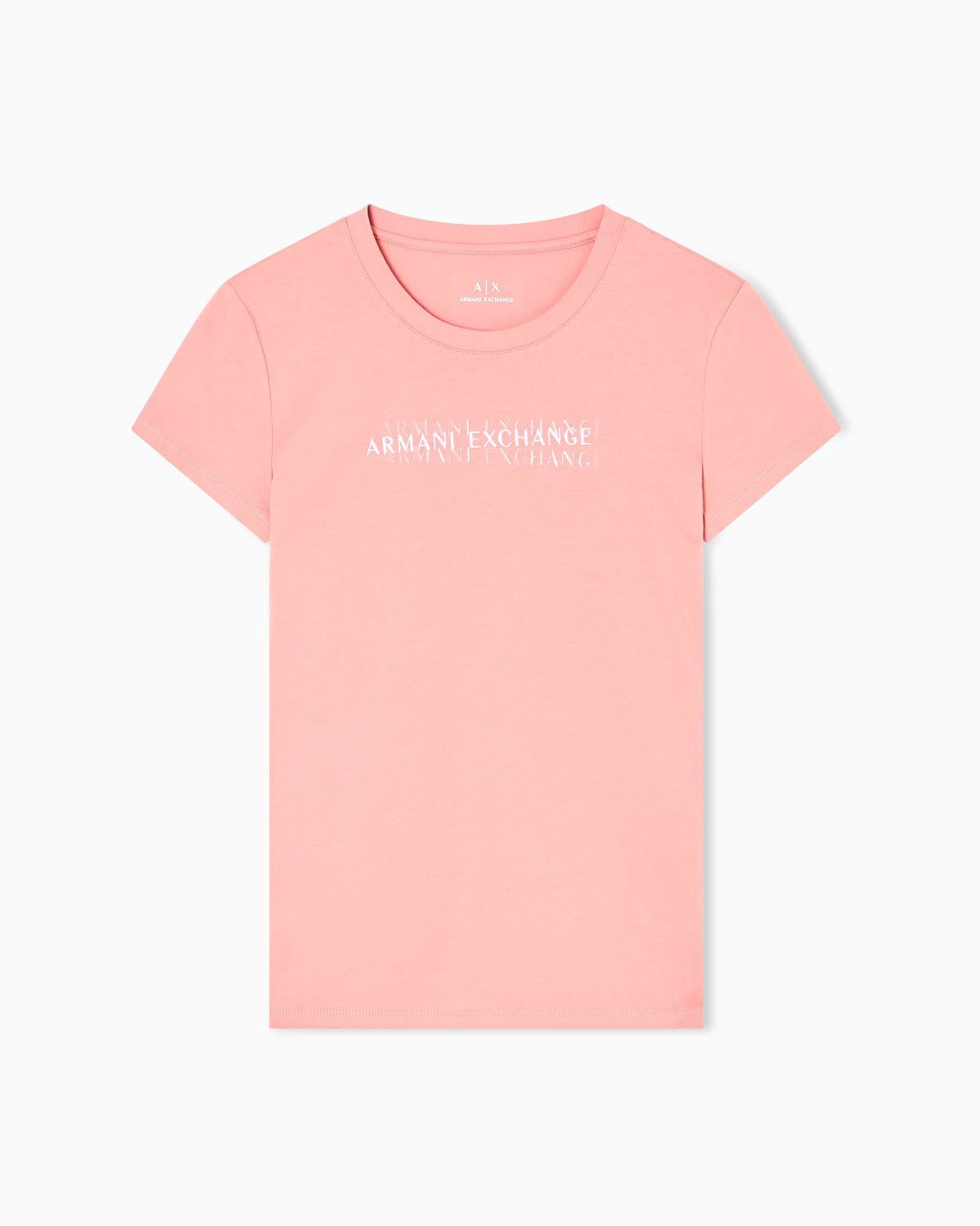 Slim fit T-shirt with logo lettering