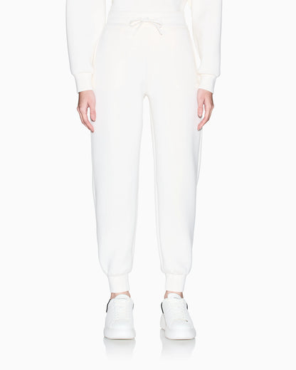 Viscose scuba fabric trousers