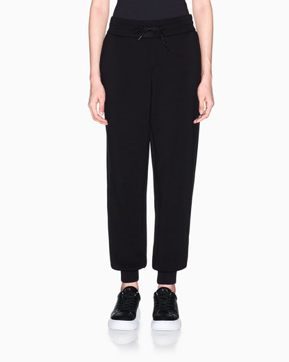 Viscose scuba fabric trousers
