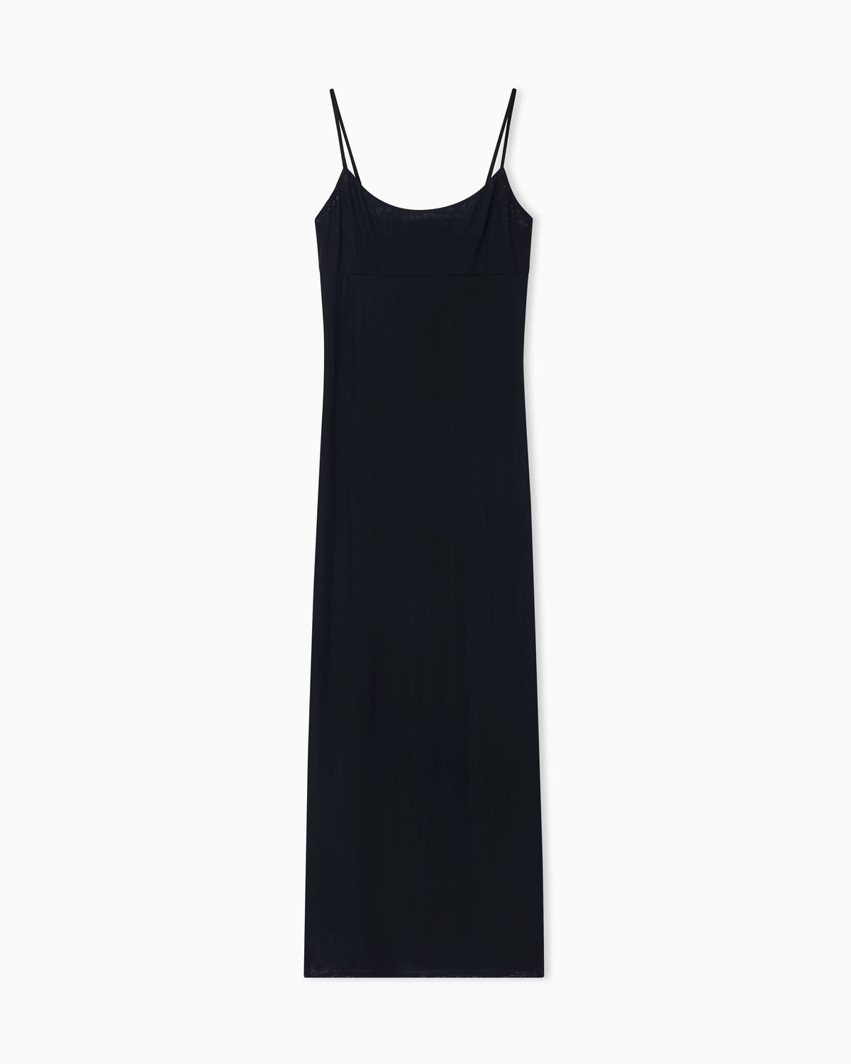 Maxi dress with thin straps