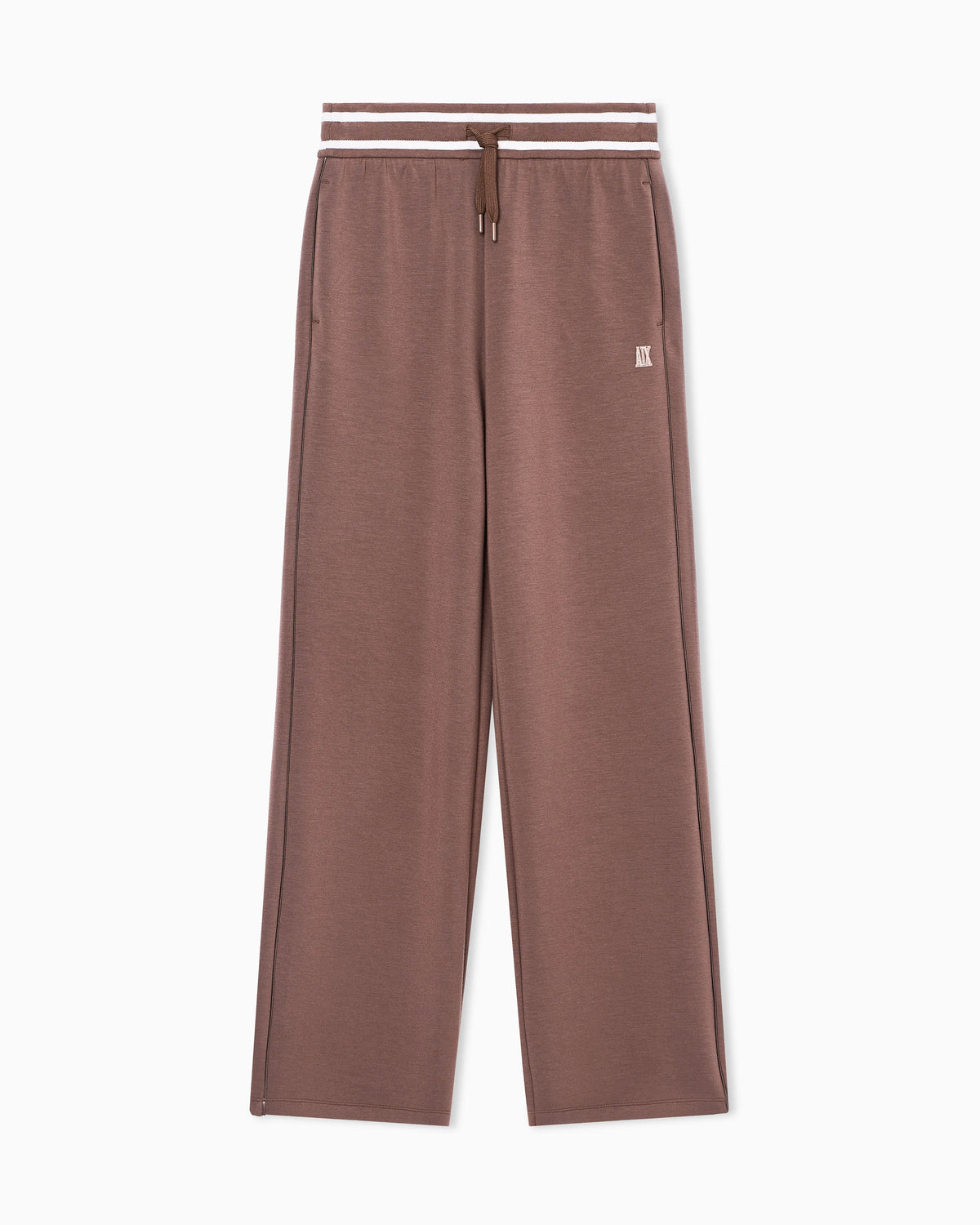 Jogger pants with contrasting trims