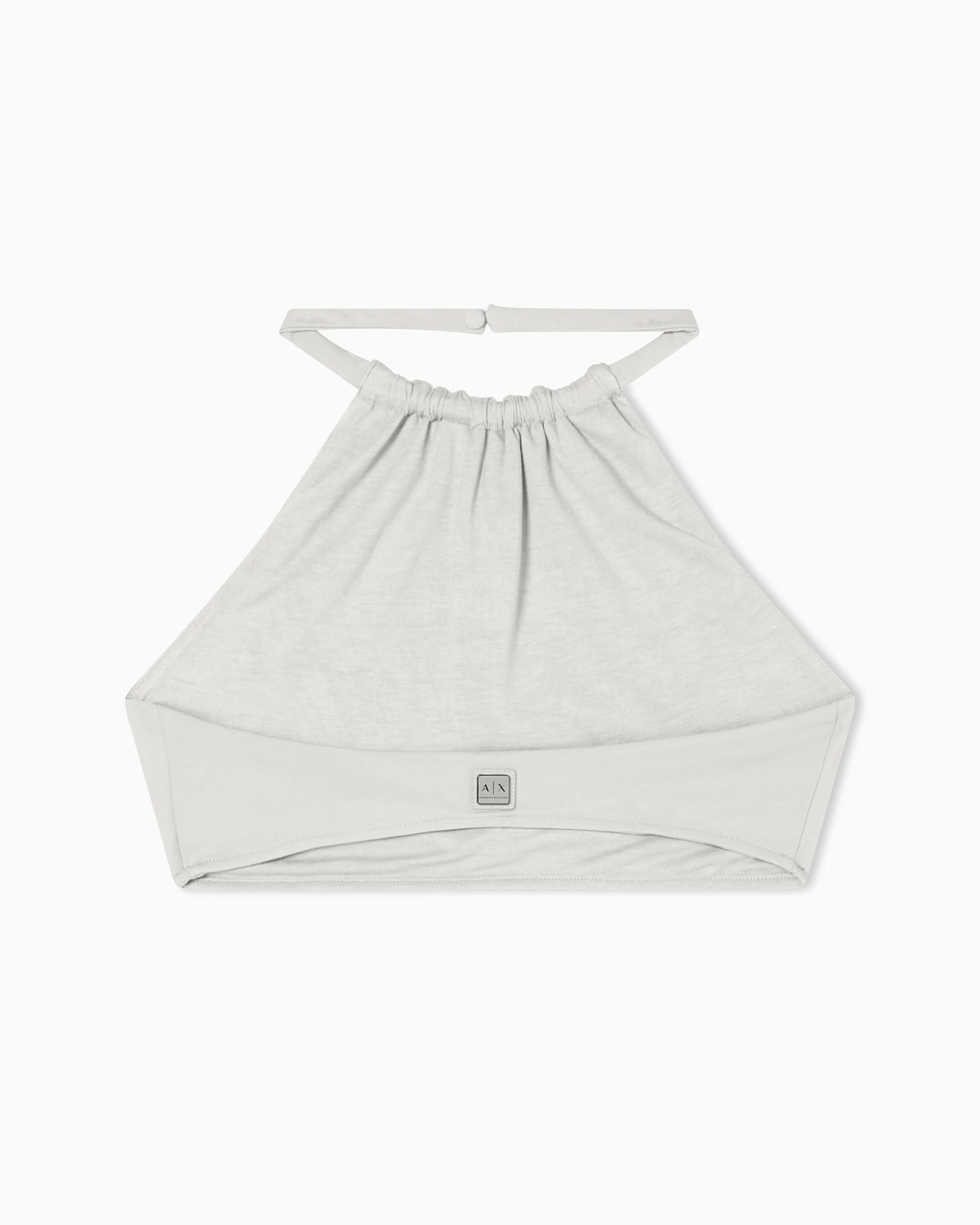 Cropped top in scuba fabric