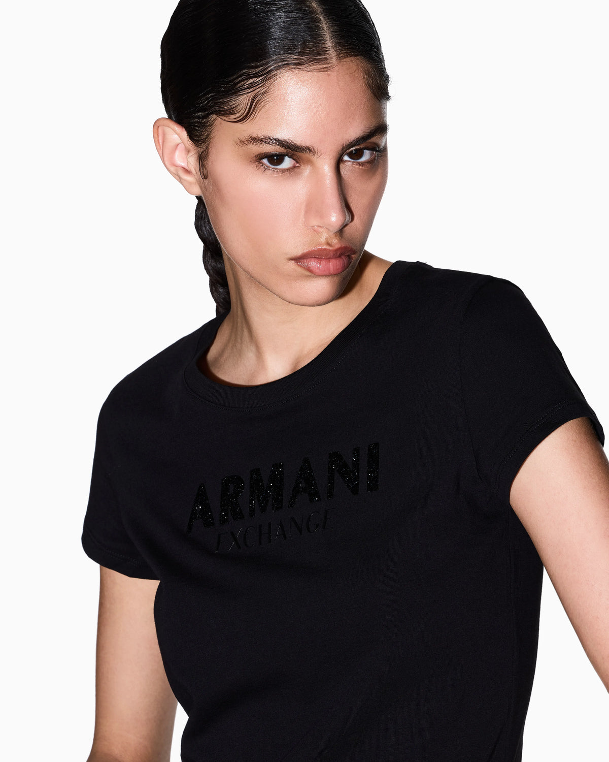 Slim fit T-shirt in cotton jersey