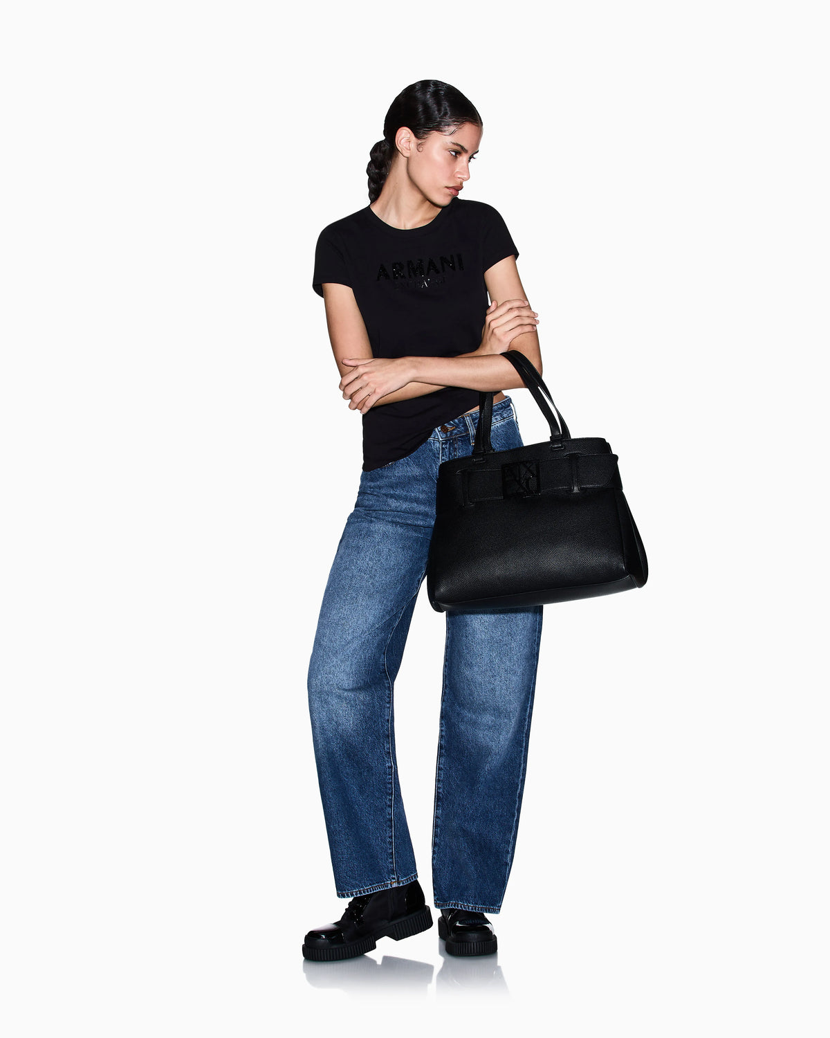 Slim fit T-shirt in cotton jersey