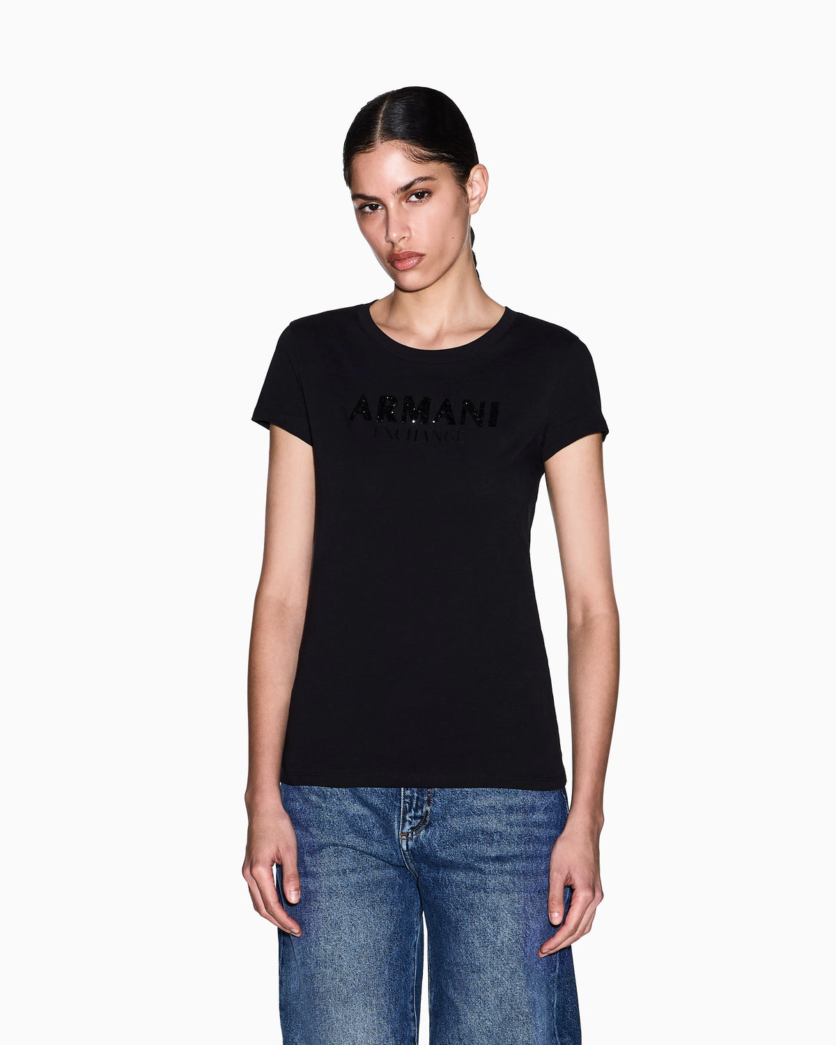 Slim fit T-shirt in cotton jersey