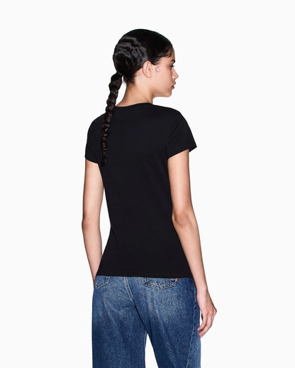 Slim fit T-shirt in cotton jersey