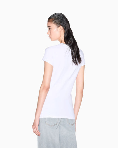 Slim Fit T-Shirt in Stretch Cotton Jersey
