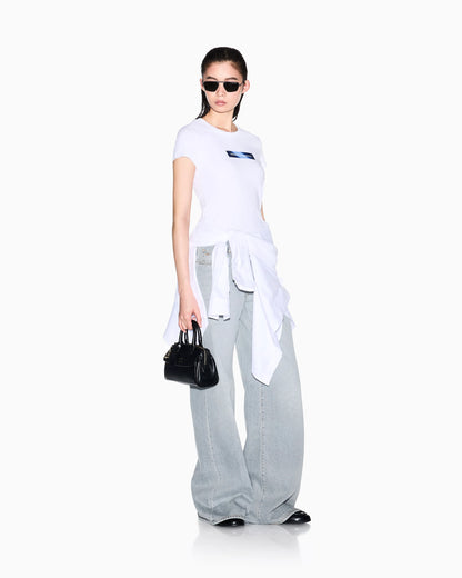 Slim Fit T-Shirt in Stretch Cotton Jersey