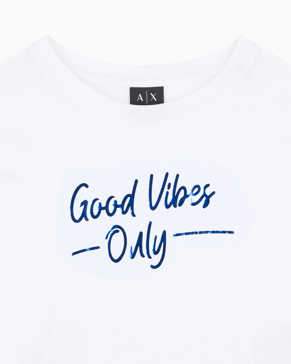 Cropped Cotton Jersey T-Shirt