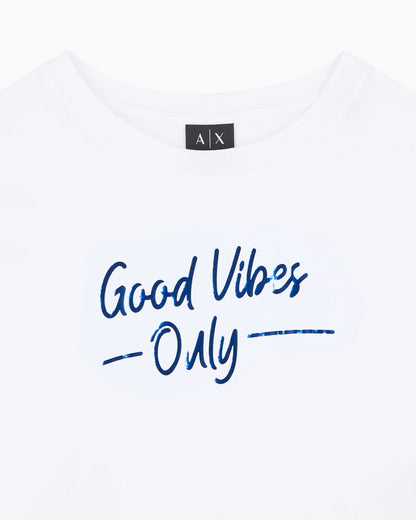 Cropped Cotton Jersey T-Shirt