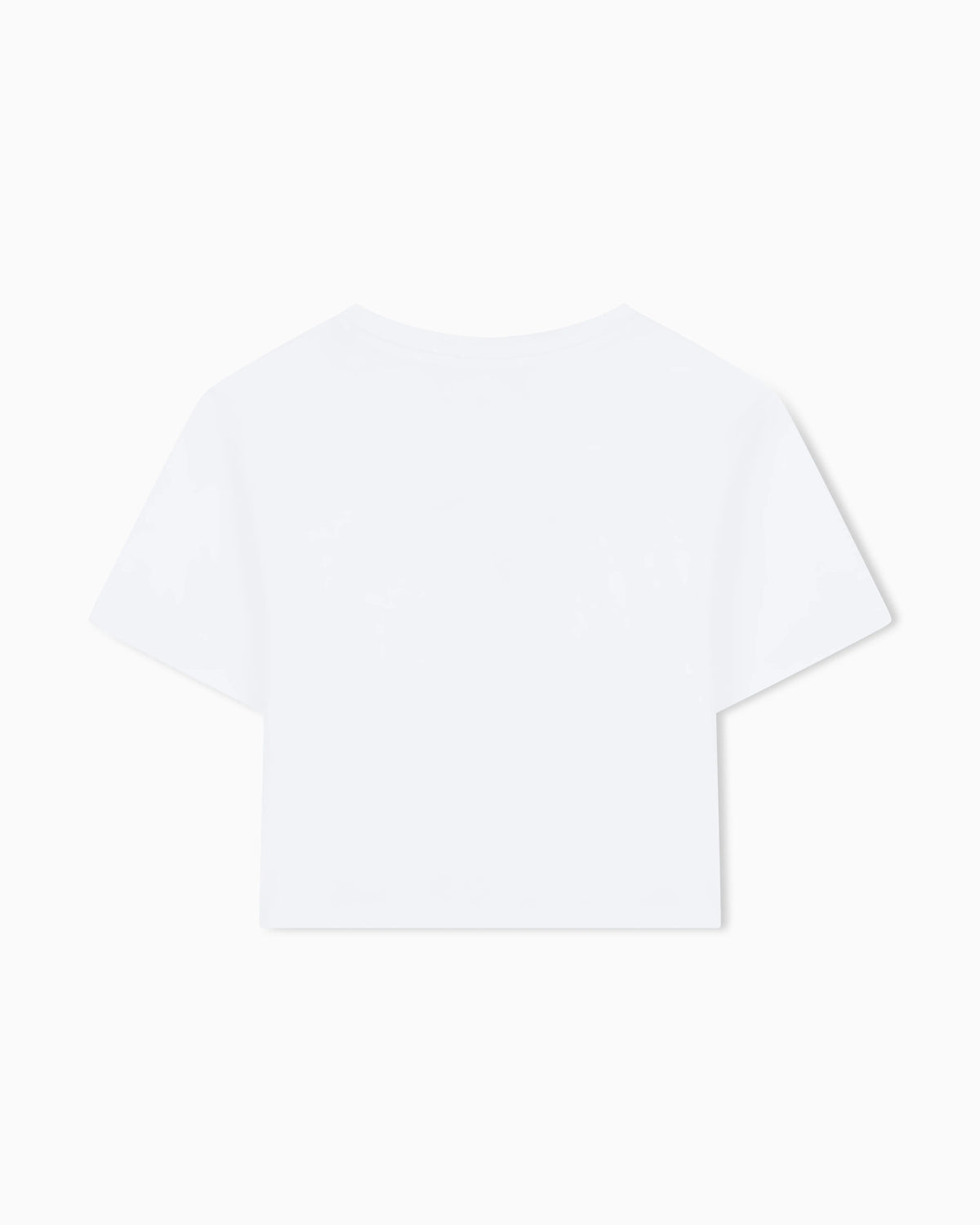 Cropped Cotton Jersey T-Shirt