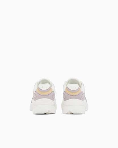 Sneakers in mesh and nylon with rubber sole