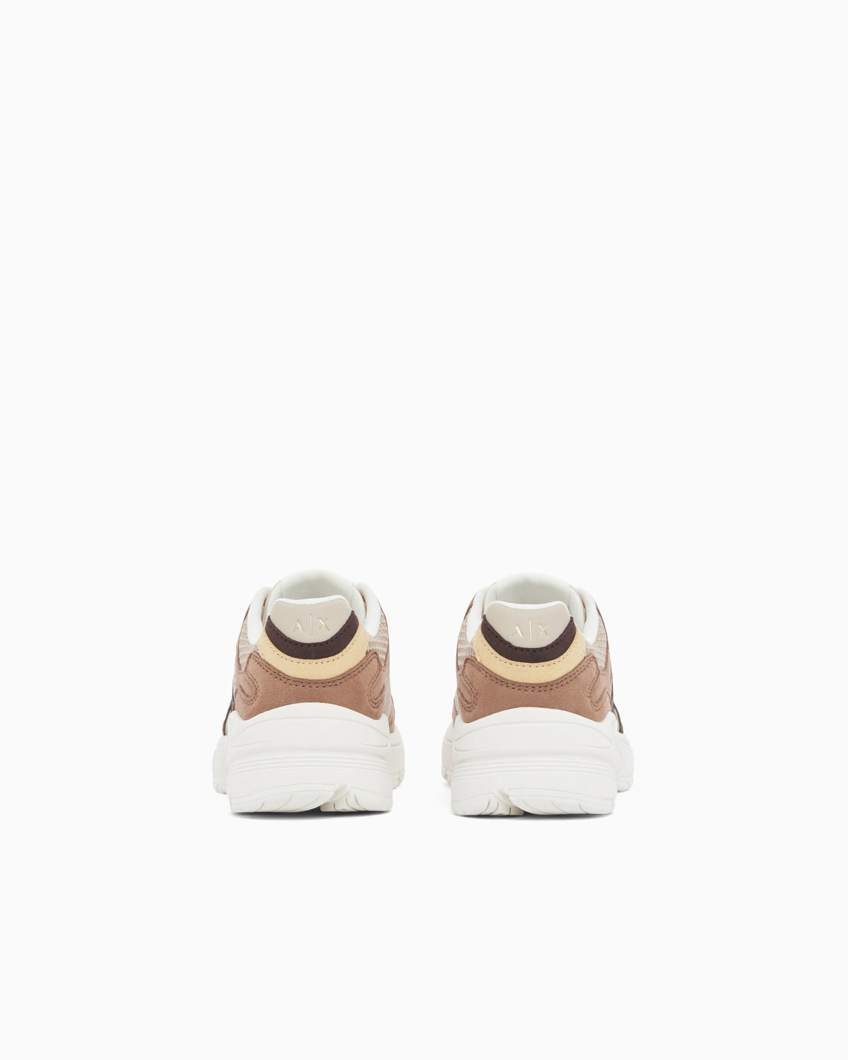Sneakers in mesh and nylon with rubber sole