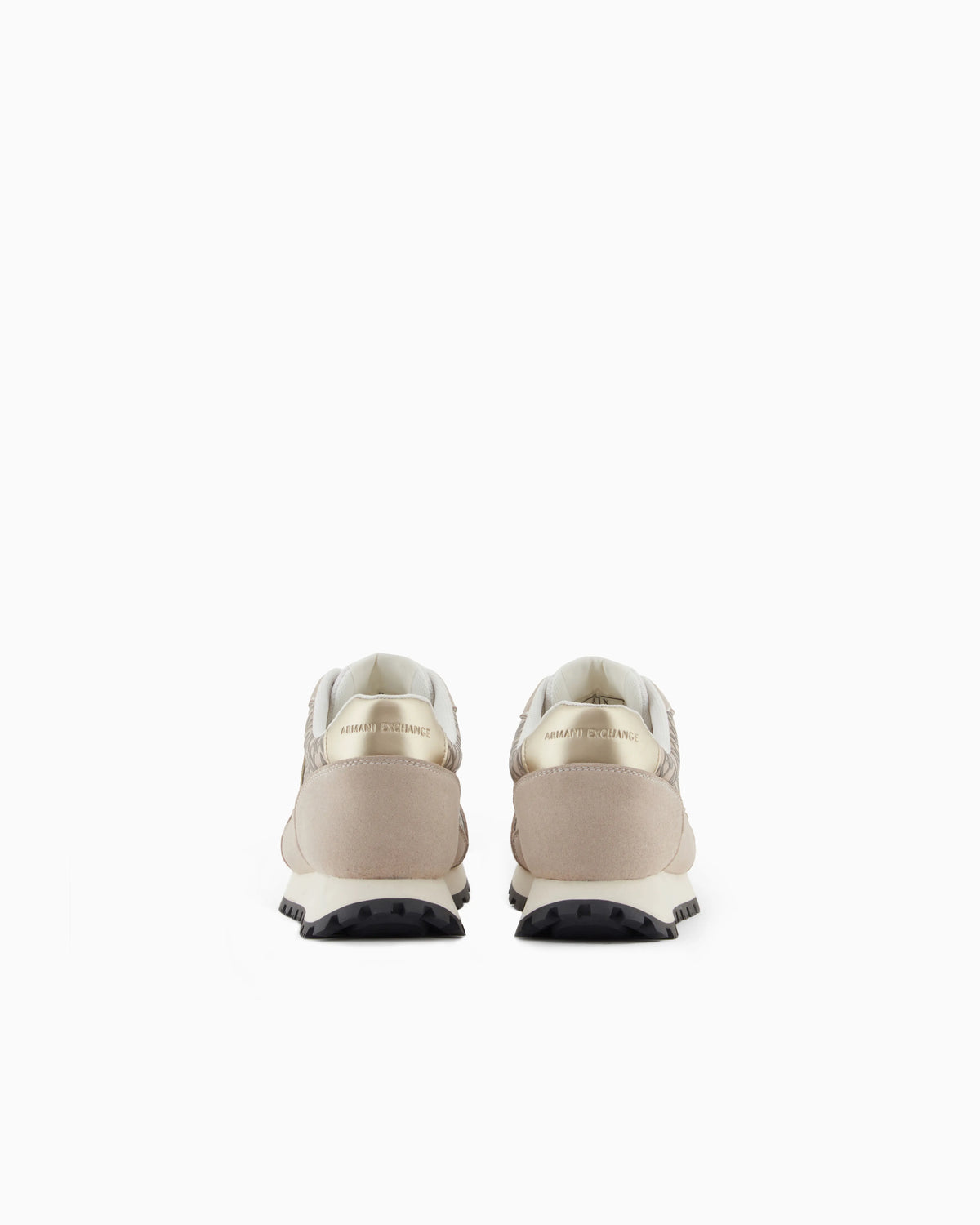 Sneakers in technical fabric and suede