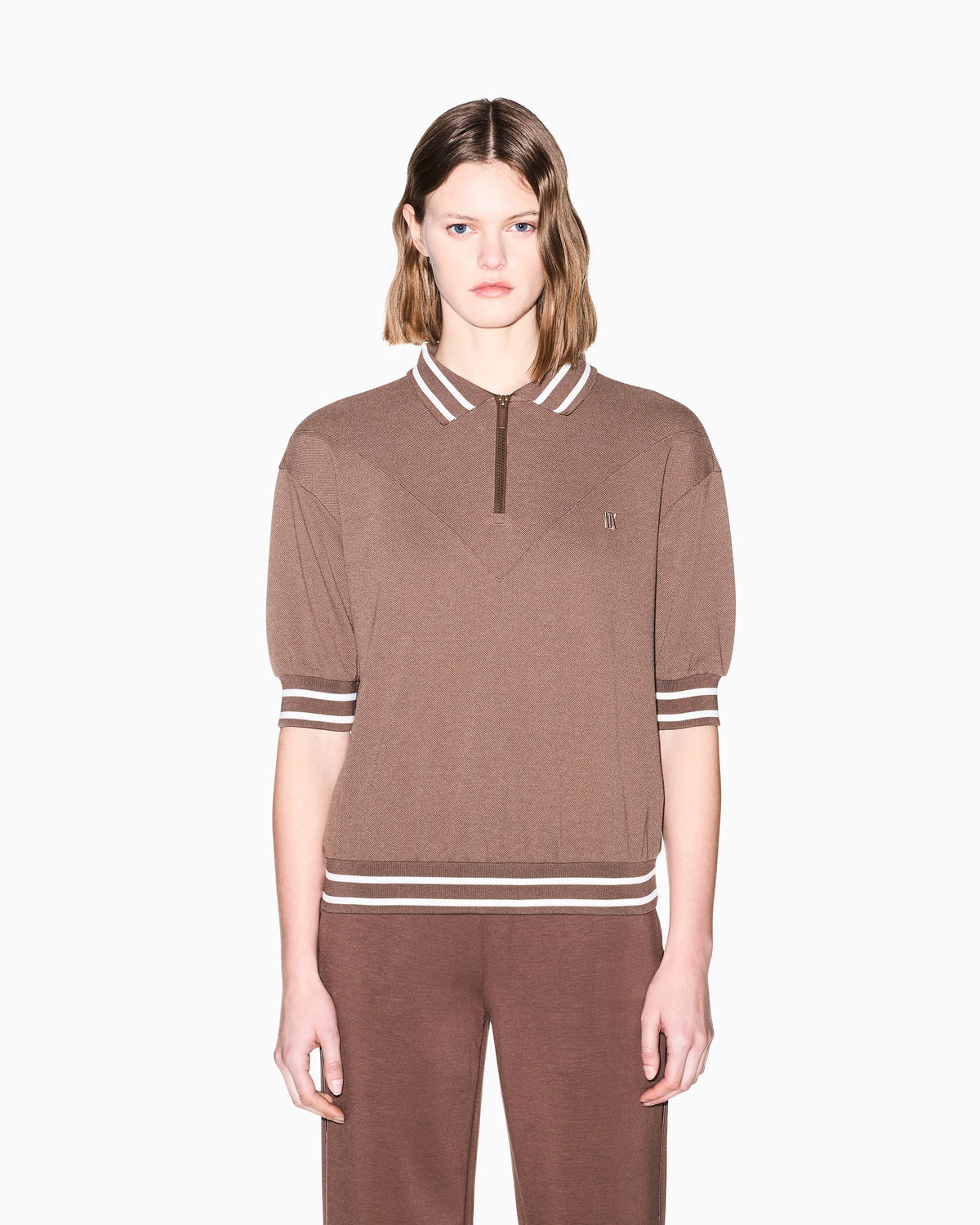 Stretch Viscose Piquet Polo